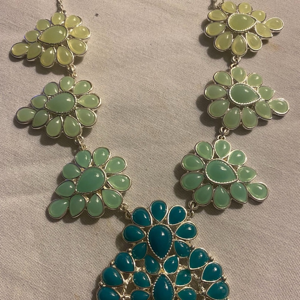 Green & Blue Necklace -Liz Claiborne